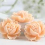 Light Orange Rose Resin Ca..